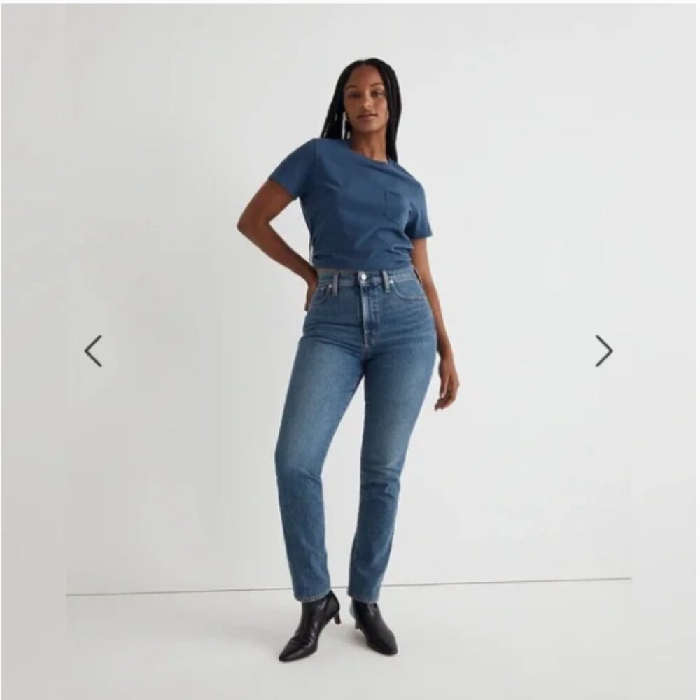 Madewell Curvy Perfect Vintage Jean - Kepler Wash